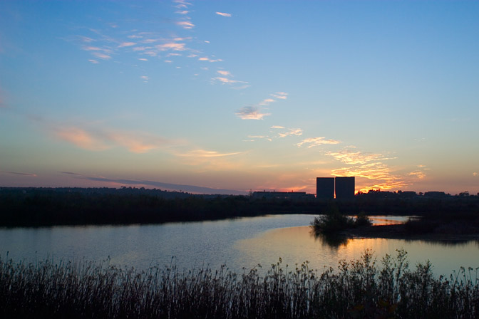 Sunset ponds