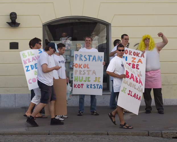 Protesters