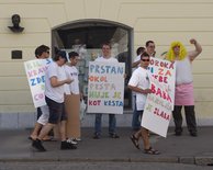 Protesters