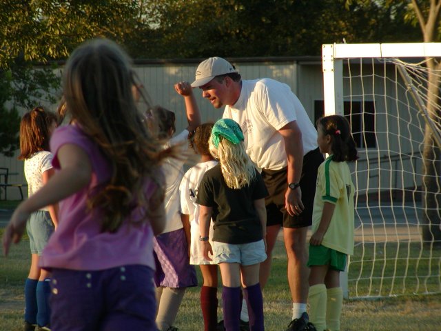 Team huddle