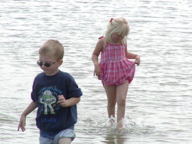 Wading