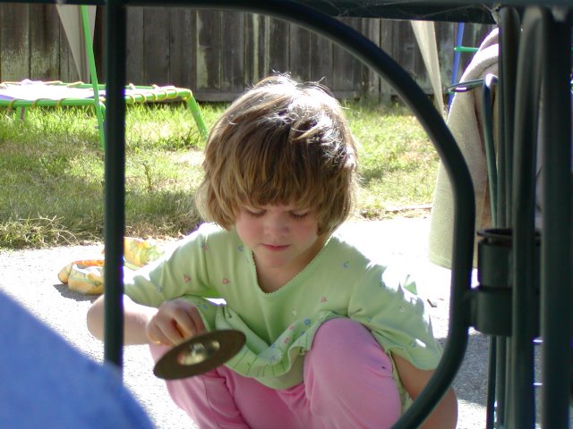 Under the table