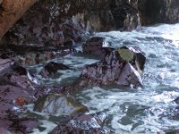 Purple rocks