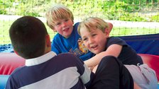 Boys Bouncing, II
