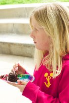 Sara Eating Cake