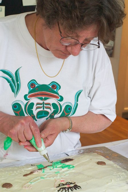 Decorating The Cake