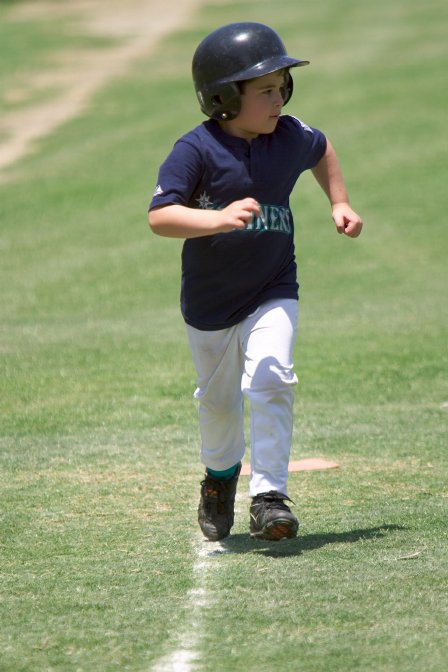 Noah runs home