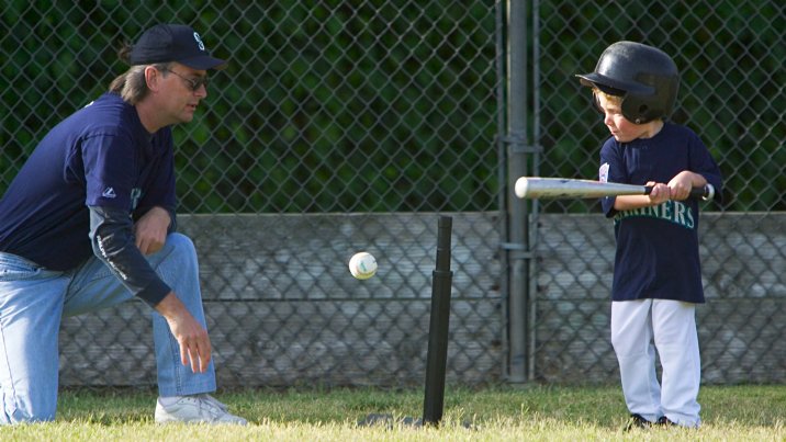 Timothy at bat