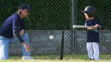 Timothy at bat