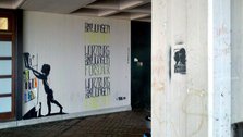 University of Würzburg graffiti