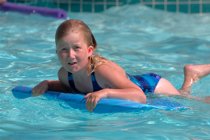 At the upper pool