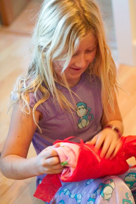 Pajamas from Santa